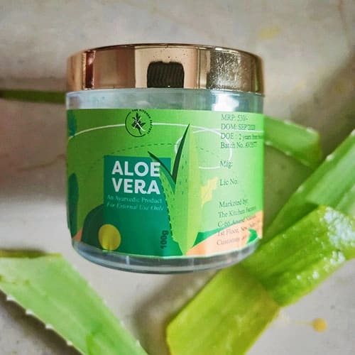 Buy AromaMusk 100 Pure and Natural Aloe Vera Gel For Healthy Skin Face   Hair 100 g Online  Purplle